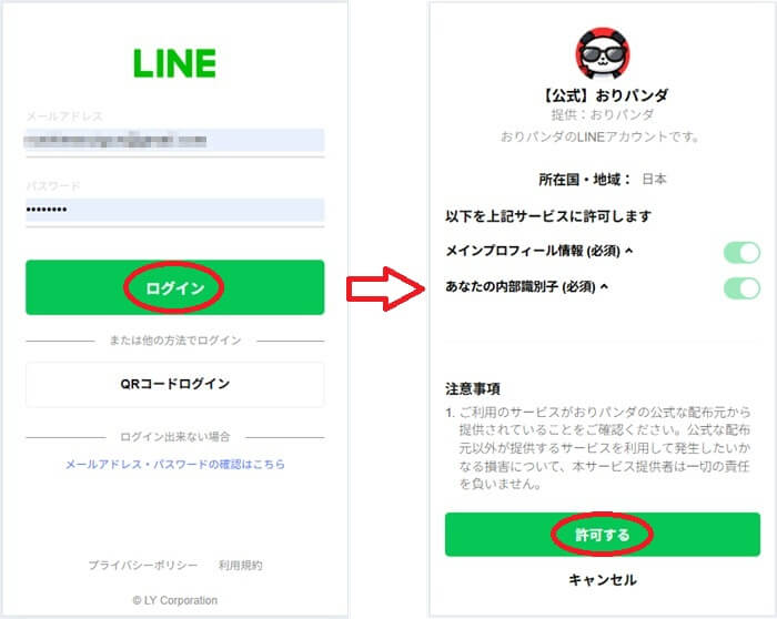 新規登録の流れ
